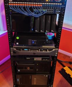 Cable Matters Rackmount or Wall Mount 1U 24 Port Keystone Patch Panel with Cable Management and Support Bar (19-inch Blank Patch Panel for Keystone Jacks/Keystone Panel) 1U (24-Port) 39 71dVvNEacQL