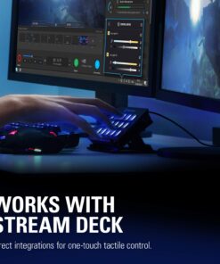 Elgato Key Light - Professional 2800 lumens Studio Light with desk clamp for Streaming, Recording and Video Conferencing, Temperature and Brightness app-adjustable on Mac, PC, iOS, Android 26 71dWpnsBgDL