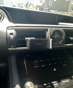 Lamicall Car Vent Phone Mount - Air Vent Clip Holder, Universal Stand Hands Free Cradle Compatible with Cell Phone 14 13 12 Mini 11 Pro Xs Max Xr X 8 7 6 6s Plus SE Smartphones Black 1-Black 36 71dWz0eoFTL