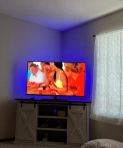 Tv Led Backlight, Maylit 8.2ft Led Strip Lights for 40-60in Tv, USB Powered Tv Lights kit with Remote, RGB Bias Lighting for Room Decor RGB (Remote Control) 8.2FT for 40''-60'' TV 40 71dX5UtWmOL