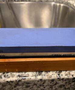 Sharp Pebble Premium Whetstone Knife Sharpening Stone 2 Side Grit 1000/6000 Waterstone- Whetstone Knife Sharpener- NonSlip Bamboo Base & Angle Guide 38 71dYR8i3KDL 2