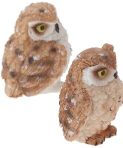 George S. Chen Imports SS-G-54281 Imports Owl Figurines (Set of 4), 2" 20 71dYkJeGr L