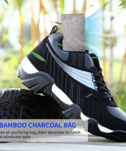 12 Packs Natural Air Purifying Bags , 150g Each Pair Mini Bamboo Charcoal Bags , Natural Activated Bamboo Charcoal Non-Toxic,Shoe Car Deodorizer and Odor Eliminator,Closet and Room Air Purifier 10 71dYylGSy2L