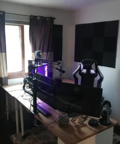 48 Pack- Acoustic Panels Studio Foam Wedges 1" X 12" X 12" 20 71dZ18723WL