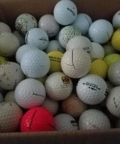 Nitro Shag Practice Golf Balls Bag with Assorted Golf Ball Brands and Models Grade AA for Practice - 96 Balls - Assorted (PRAC96ONB) 26 71dZ22AigkL