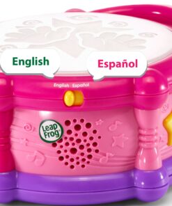 LeapFrog Learn & Groove Color Play Drum Bilingual, Pink (Amazon Exclusive) 19 71dZSQYXYpL 1