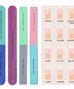 IFUNSON Professional Nail Buffer Block, Nail Buffer for Natural Nails, All-in-One Smooth & Buff & Shine for Nail Care, 6 Pack 21 71dZZjcJVLL