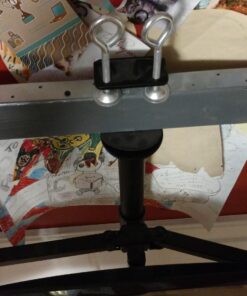 Mount-It! Triple Monitor Mount | 3 Monitor Desk Stand | Fits Three Computer Screens 19 20 21 22 23 24 Inches | C-Clamp Base | Heavy Duty Full Motion Tri Arms | VESA 75 100 Compatible up to 24 inches 62 71da1a4UeL