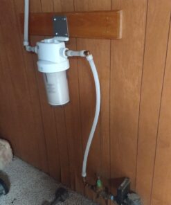 GE Whole House Water Filtration System | Reduces Sediment, Rust & More | Install Kit & Accessories Included | Filter Not Included | Replace Filters (FXHTC, FXHSC) Every 3 Months | GXWH40L 42 71da9kqQK9L 3