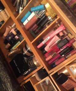 Seville Classics Bamboo Premium Organizer Storage Bins for Kitchen Silverware, Pantry, Closet, Office Desk, Pens, Utensils, Makeup, K Cup, Bamboo, Bin Set w/Dividers (5 Piece) Bin Set w/ Dividers (5 Piece) 37 71daW4u8WRL