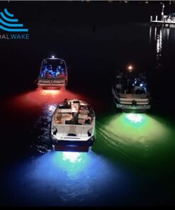 Tidal Wake IP68 Underwater 1/2in Standard Boat Drain Plug LED Light, Brilliant Underwater Lighting in Minutes! No Holes to Drill! Green 34 71daxYtR2jL