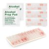 GOOACC EZ Pass Mounting Kit - 2 Sets of Peel-and-Stick Strips-EZ Pass/I-Pass/SunPass Adhesive Strips with Alcohol Prep Pad