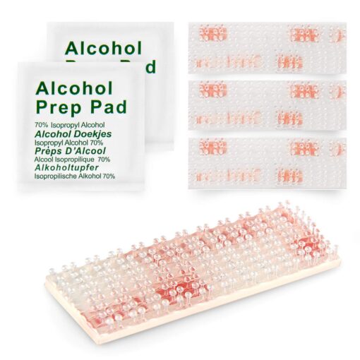 GOOACC EZ Pass Mounting Kit - 2 Sets of Peel-and-Stick Strips-EZ Pass/I-Pass/SunPass Adhesive Strips with Alcohol Prep Pad