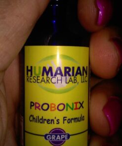 Probonix Kids Probiotic for Toddlers and Children, Organic, Non-GMO Liquid Probiotic Drops, 8 Live Probiotic Strains to Support Gut Health for Toddlers and Children - 1 Month Supply, Grape Children's Grape 30 71dcP19V9gL