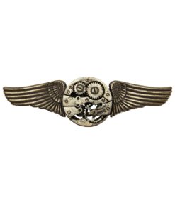 Steampunk Antique Gold Gear Wings Costume Cosplay Pin 10 71ddAVNq5EL