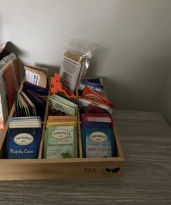 Twinings Herbal Tea Bag Assortment (Pack of 40) with By The Cup Honey Sticks 42 71ddCqJ1KzL