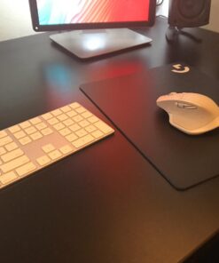 Logitech G440 Hard Gaming Mouse Pad for High DPI Gaming -Rubber, Black 41 71ddHyUsxEL