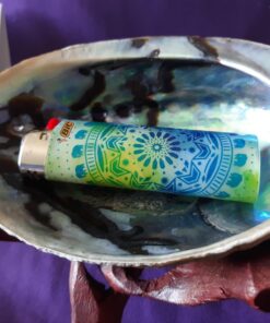 Smudge Kit Spiritual Set, Large Abalone Shell, Complete Sage Smudge Stick Kit, Palo Santo, White Sage Incense for Cleansing, Smudge Feather,Chakra Kit Bracelet, Charitable Positive Vibes Smudging Kit 53 71ddvAWk6L