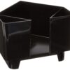 Co-Rect Plastic Bar Caddy with Triangular Design, Black 43 71deWY0MEtL