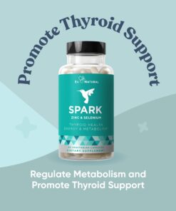 Spark Thyroid Support & Energy Metabolism – Thrive, Naturally Fight Fatigue, Balance Hormones, Promote Focused Energy – Zinc, Selenium, Iodine – 60 Vegetarian Soft Capsules 18 71deXd2sYiL