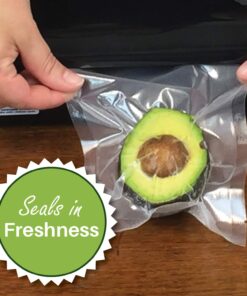 Alternative view of FoodVacBags 8'' x 50' Vacuum Sealer Roll (Set of 2) - BPA-Free, Heavy-Duty, Food Saver Compatible Bags - Embossed Commercial Grade - Ideal for Sous Vide, Food Storage, and Meal Prep