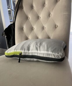 Compression Packing Cubes for Travel - Luggage and Backpack Organizer Packaging Cubes for Clothes (White and Green, 2 Piece Set) 2Piece White and Green 57 71desXvZjzL