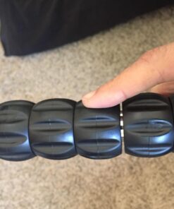 Naipo Muscle Roller Stick - Sports Massage Stick for Relax and Relieve Muscle Soreness, Legs and Back Recovery - 18" in Black Green 16 71dfMlEf64L
