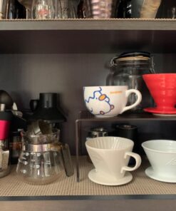 Deco Brothers Expandable Cabinet Shelf Organizer for Kitchen Cabinet and Counter, Bronze 49 71dfwY742cL