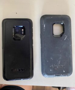 OtterBox Samsung Galaxy S9 Commuter Series Case - BLACK, slim & tough, pocket-friendly, with port protection FFP 35 71dg2DrTe L