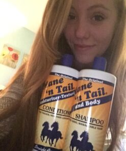 Mane 'N Tail Shampoo & Conditioner Combo Set (32 oz Each) For Horses and Humans For A "Down to the Skin" Cleansing and Conditioning 32 Fl Oz (Pack of 2) 25 71dgrPYmVAL