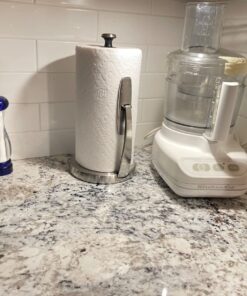 OXO Good Grips SimplyTear Paper Towel Holder - Stainless Steel (Silver & Black) 44 71dgwRCfiwL 2