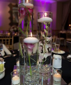 Mega Candles - Unscented 3" Floating Disc Candles - White, Set of 12 28 71dh cvIVDL