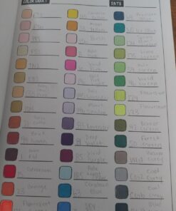 Color Charts: Color Collection Edition: 50 Color Charts to record your color collection all in one place 57 71dhC1YJKlL