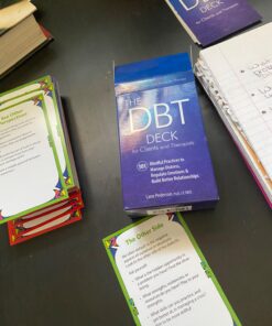 The DBT Deck for Clients and Therapists: 101 Mindful Practices to Manage Distress, Regulate Emotions & Build Better Relationships 18 71dhOgR4hrL