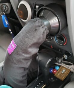 The Noggle, 8ft - Kid's Personal Air Conditioning System, Made in USA, Directs Cool Air to Children in The Backseat - Air Conditioning Vent Hose for Vehicles, Making The Back Seat Cool Again - Black 8 feet Black Ice 39 71diRMAG7CL