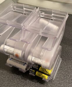 Battery Ladder (TM) Clear AA & AAA Combo Battery Holder/Storage - Vertical Organizer Case That Holds 28 AAA & 20 AA Batteries - Stackable, Expandable and Wall Mountable - Combo Pack 24 71dj2Ac21WL