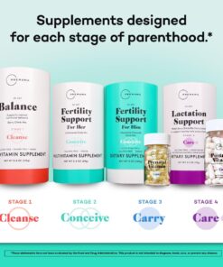 Premama Fertility Support for Her Powder Packets, Multivitamin Supplement To Support Normal Ovulatory Function and Egg Quality, Gluten-Free, Vegan, Unflavored, 28 Single-Serve Packets 24 71djHrVyeeL