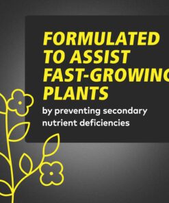 General Hydroponics CALiMAGic 1-0-0, Concentrated Blend Of Calcium & Magnesium, Secondary Nutrient Deficiencies Helps Prevent Blossom End Rot & Tip Burn, Clean, Soluble, 1-Gallon 1 gal 15 71dkpcRLKIL