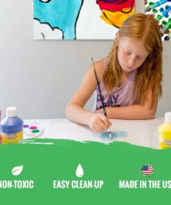 Alternative view of Handy Art Little Masters Tempera Paints Set, 16 oz, Pack of 6 . 1 Pound (Pack of 6)