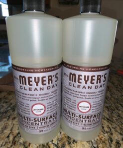 Mrs. Meyer's Multi-Surface Cleaner Concentrate, Use to Clean Floors, Tile, Counters, Lavender, 32 fl. oz - Pack of 2 32 Fl Oz (Pack of 2) 37 71dlFcRSfoL