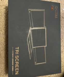 WESTHOD 12" Laptop Monitor Extender, Portable Monitor for Laptop HDMI USB C Screens Extender FHD 1080P, Plug-Play Tri-Screen for 13”-16” Laptops 127 71dlO5w5IqL