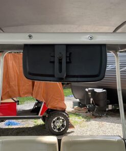 BETOOLL Golf Cart Wide Panoramic Rear View Mirror for Ez Go, Club Car, Yamaha 38 71dlskZ5utL