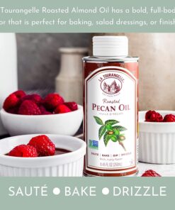 La Tourangelle Roasted Pecan Oil for Cooking, Baking, Butter Substitute, Pasta, Vinaigrettes, Stir Fry, 8.45 Fl Oz 8.45 Fl Oz (Pack of 1) 16 71do6a7L6XL