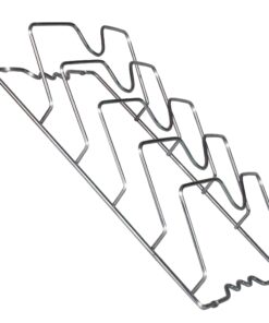 DecoBros Wall Door Mounted Pot Lid Rack, Chrome Finish 23 71domvSxJfL