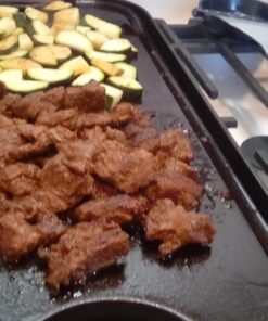 Lodge LPGI3 Cast Iron Reversible Grill/Griddle, 20-inch x 10.44-inch, Black 20 Inch Double Burner 65 71dopwBGfRL