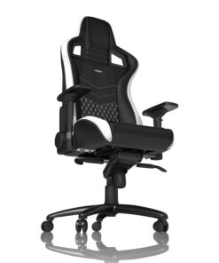 noblechairs Epic Reclining Gaming Chair and Reclining Office Chair, Real Leather, Black/White/Red Black/Red/White 12 71dpfDRHhEL