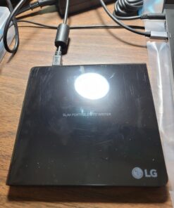 LG GP65NB60 8X USB 2.0 Super Multi Ultra Slim Portable DVD Writer Drive +/-RW External Drive with M-DISC Support - Black 42 71dphfpRsL