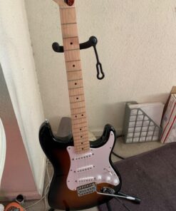 Hola! Music Guitar Stand - Height Adjustable, Collapsible w/Padded Neck & Yoke - Pack of 1 Tripod Tripod - 1 pack 40 71dqpxh5e8L 2