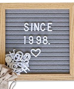 Oak letters Best Friend Picture Frame with Customizable Letter Board | Cute & Meaningful Personalized Picture Frame for Mom, Bff, Besties, Sister, Aunt, Cousin | Memorial picture frame Standard Natural Oak 22 71drouepc4L