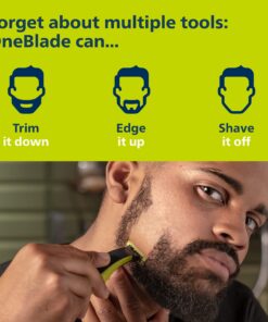Alternative view of Philips Norelco OneBlade, Hybrid Electric Trimmer and Shaver, QP2520/70